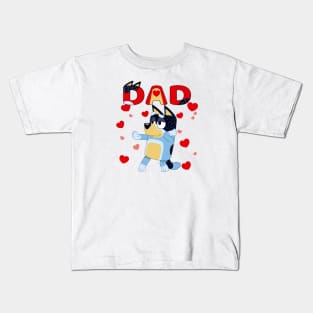 Love dad Kids T-Shirt